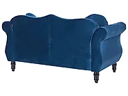 Sofa 2 Seater SKIEN Velvet Navy Blue_1171083