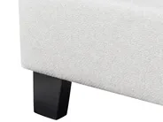Bed without Headboard Fabric ROANNE 90 x 200 cm (EU Single) Light Grey_903105