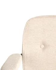 Schreibtischstuhl PAWNEE Stoff Hellbeige_1057388