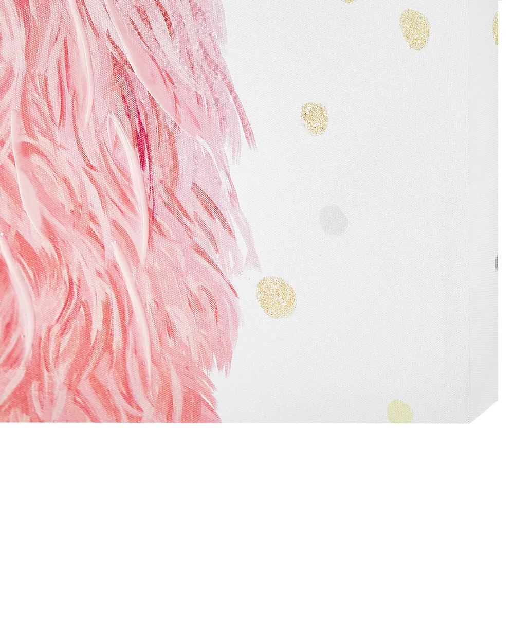 Canvas AFASSA 60 x 80 cm Animal Motif Pink_819667