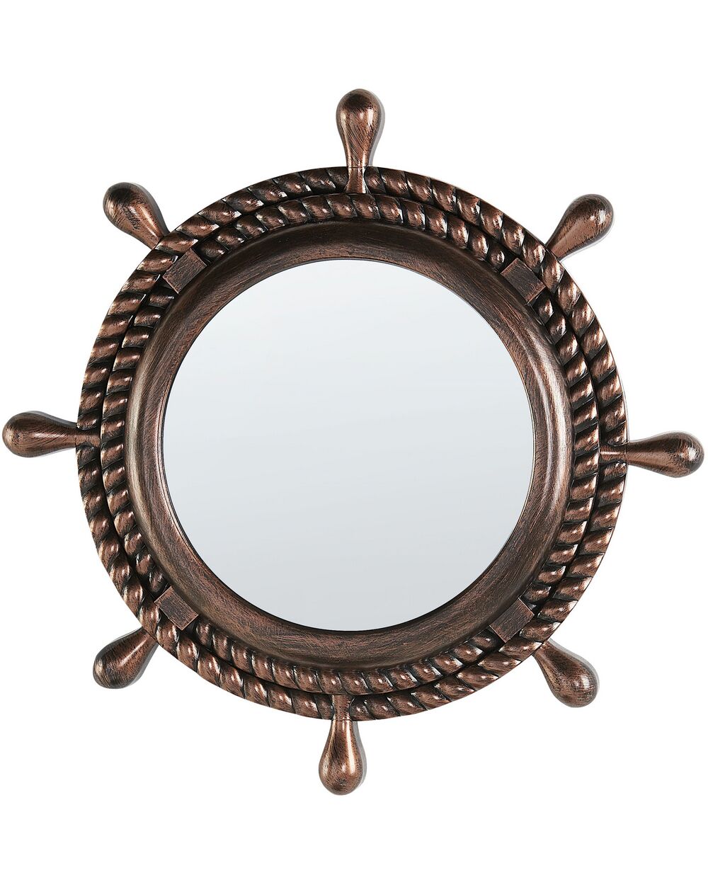 Wall Mirror GORMAZ 46 cm 46 cm Brown
