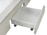 Bett mit Schubladen SOUTRIN Stoff Beige 180 x 200 cm_993444
