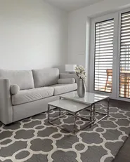 Rug ZILE Grey 160 x 230 cm Wool_1072362