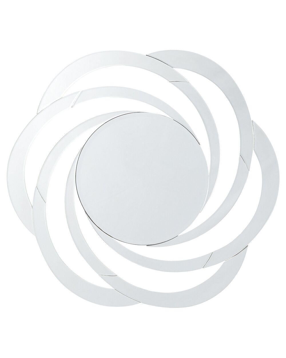 Wandspiegel TREBAN 70 cm 70 cm Silber