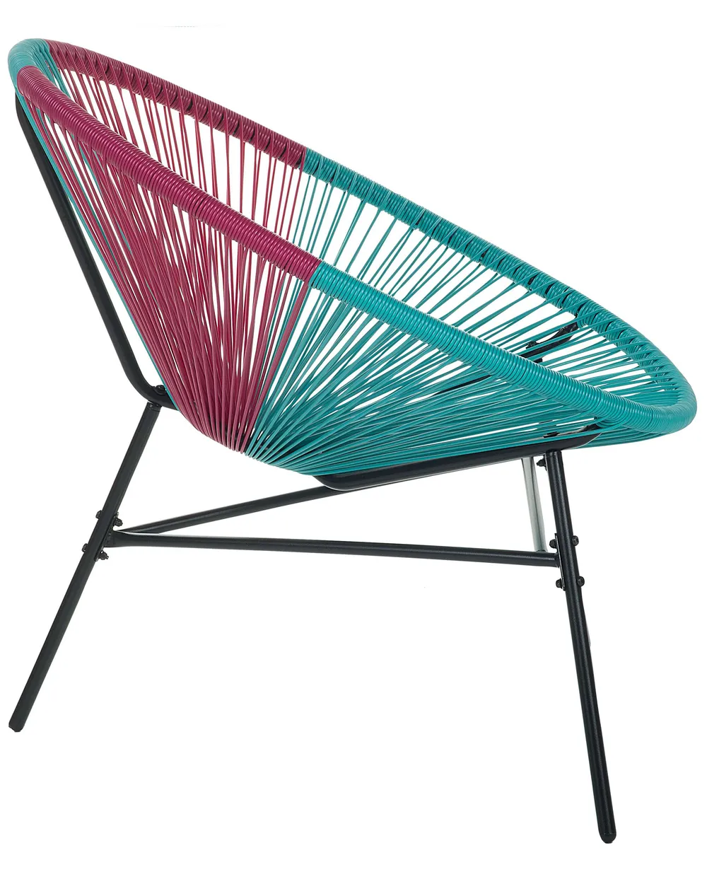 Gartenstuhl ACAPULCO Polyrattan Türkis_718120