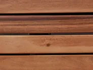 Outdoor-Küchenschrank mit Spüle BRUCOLI Braun / Schwarz Akazienholz_1001086