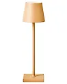 Kabellose LED Tischlampe BACEIRO Metall Orange