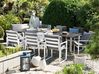 Ausziehbarer Gartentisch PANCOLE 168/248 cm 100 cm Metall Grau