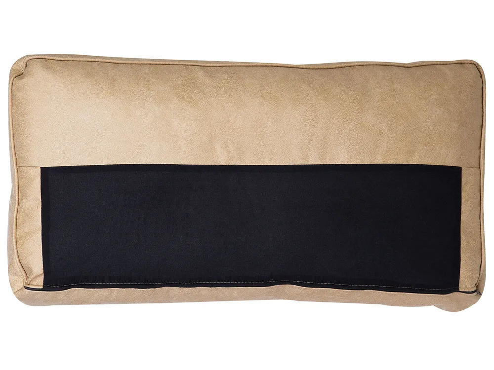 Sofa 3-Sitzer SAVALEN Kunstleder Beige_723712