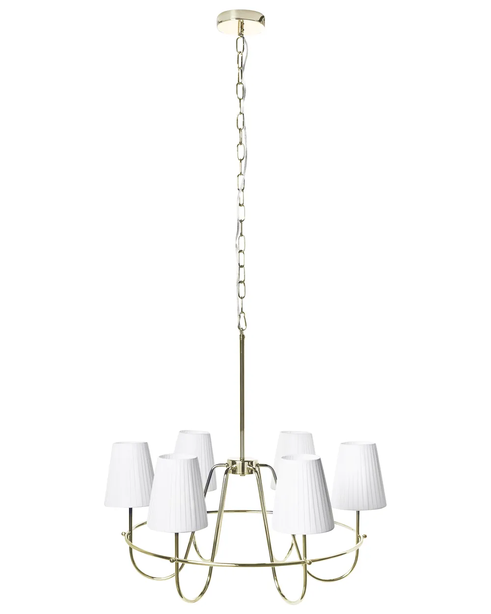 Kronleuchter YAMETHIN Metall Gold