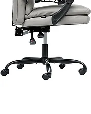 Executive Chair SERENE Faux Leather Light Grey_1161521