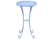 Bistro Set CAVINIA Metall Hellblau_1016181