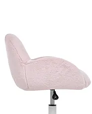 Desk Chair JUBBI Faux Fur Pastel Pink_1159630