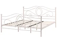 Bed Metaal LYRA 180 x 200 cm Lichtbeige_1162045