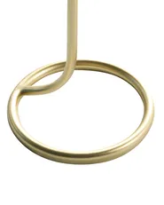 Kerzenständer 2er Set BUNYU 19/28 cm Metall Gold_817890