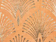 Dekokissen 2er Set HOYA 45 x 45 cm Baumwolle Orange Geometrisches Muster_892910