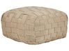 Pouf BODLA Kunststoff Beige
