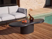 Couchtisch CONZA 57 cm 120 cm Schwarz_1125475