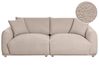 Sofa 3-Sitzer JUBEK Bouclé Beige