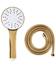 Shower Head and Hose Kit CHURUN 4-function Gold_988560