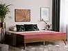 Bett ohne Kopfteil BERRIC 140 x 200 cm Dunkle Esche