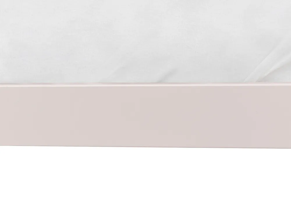Bed Metaal CUSSET 120 x 200 cm Lichtbeige_1162062