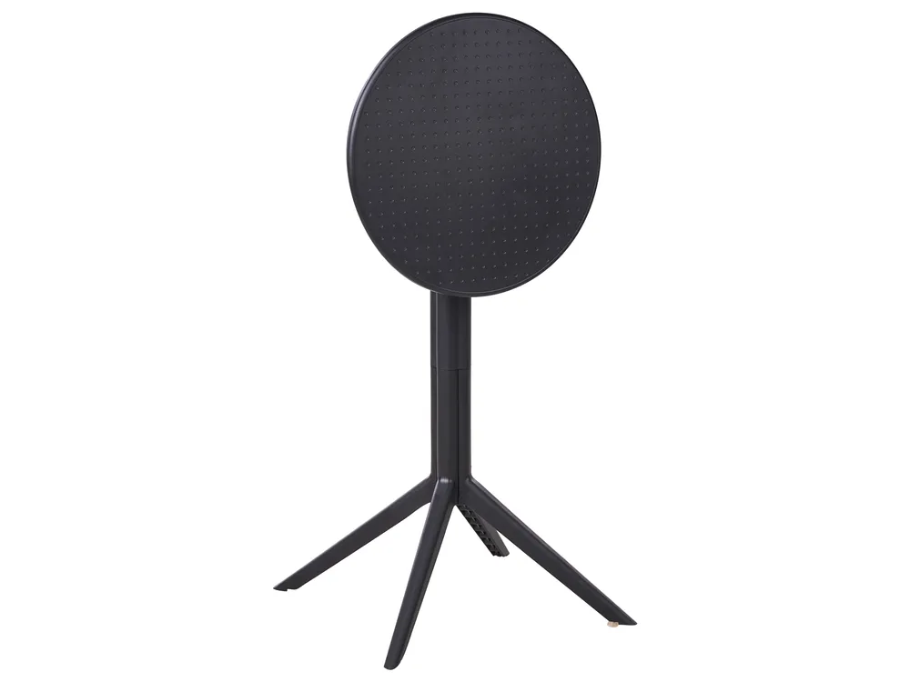 Garten Bartisch LEGRENA 60 cm 60 cm Schwarz_1035072