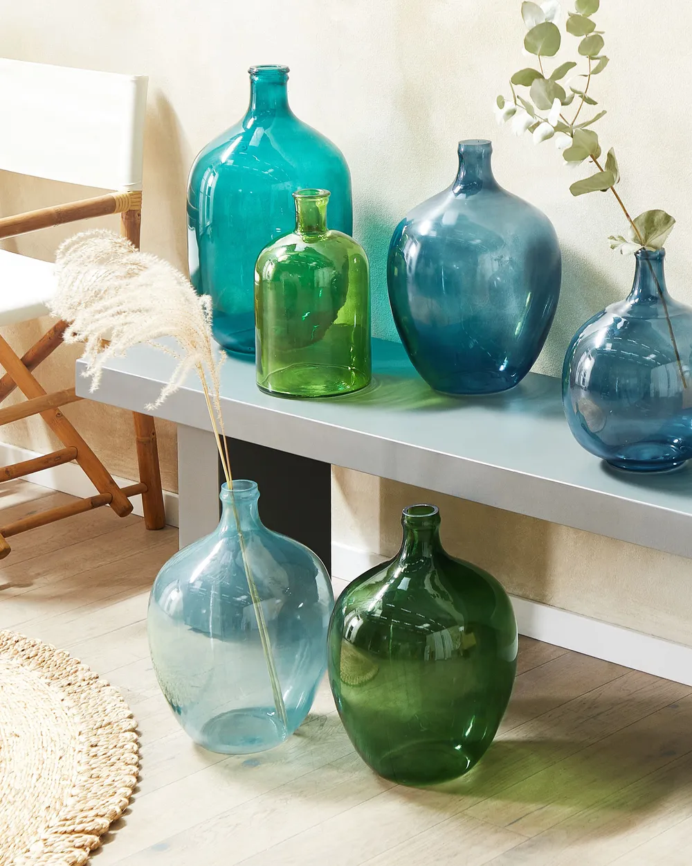 Blumenvase ROTI 39 cm Grün_823672