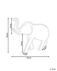 Dekofigur Elefant MIOGOST Metall Silber_1009422