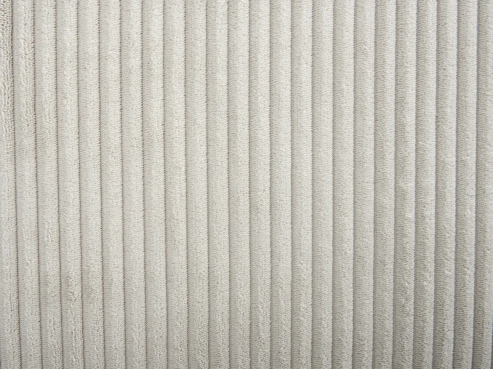 Sofa 3-Sitzer AKRANES Cord Hellgrau_917530