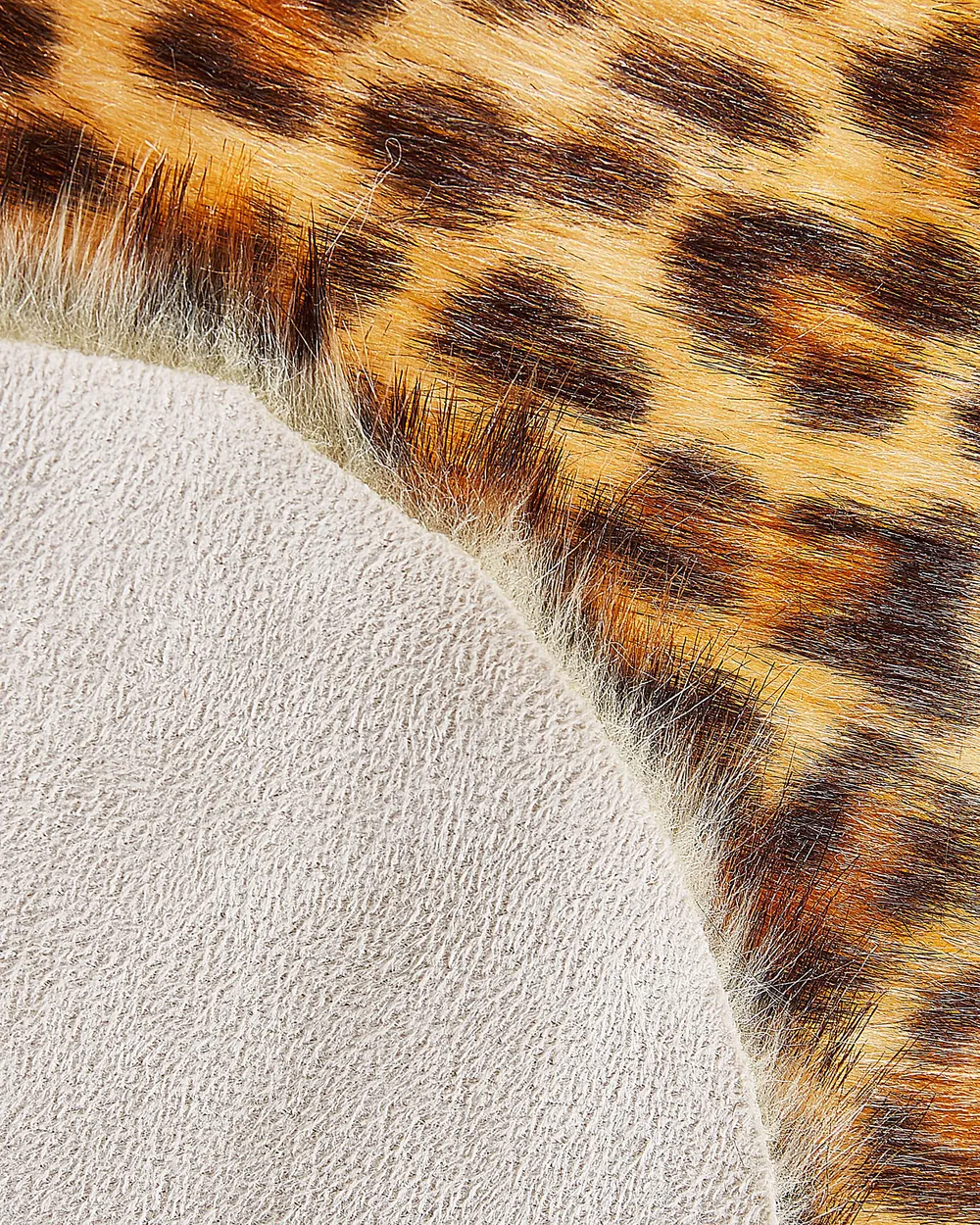 Faux Fur Rug NAMBUNG Brown 60 x 90 cm_790216