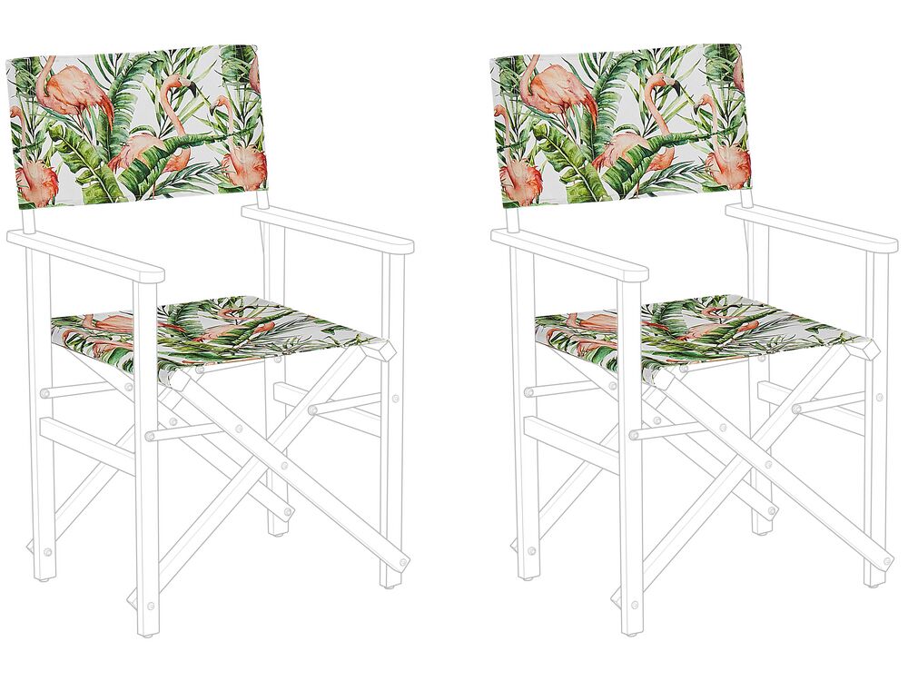 Ersatzstoff für Gartenstühle 2er Set CINE Rosa
