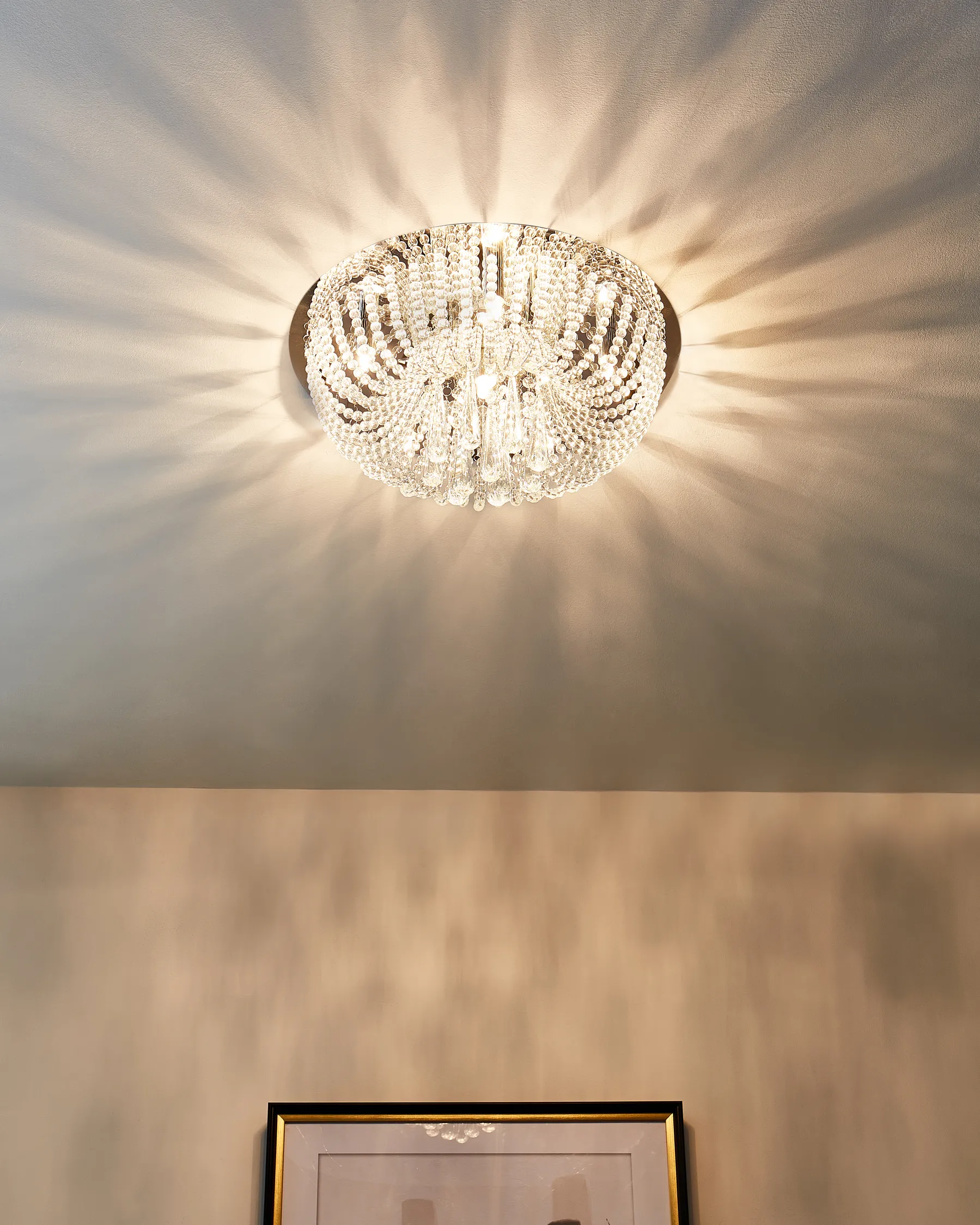 Chandelier DORNAS Crystal Silver_919600