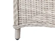 Gartenmöbel Set 6-Sitzer CASCAIS inkl. Kissen Polyrattan Beige_917777