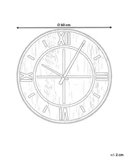 Wandklok SAULGES 60 cm Bruin_1148771