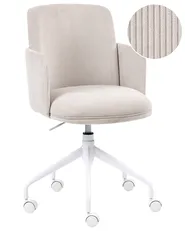 Office Chair DRYDEN Corduroy Light Beige_1060300