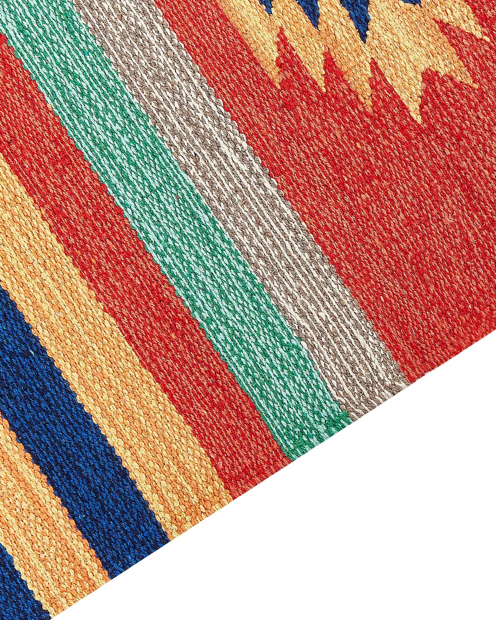 Rug HATIS Multicolour 80 x 300 cm Kilim Cotton_869546