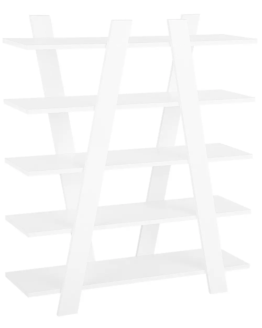 Regal mit 5 Ebenen ESCALANTE 116 cm Weiß