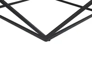 Beistelltisch MALIBU Marmor Optik / Schwarz_791597