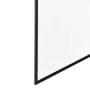 Duschwand WASPAM 80 x 190 cm Schwarz_944000
