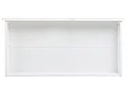 Set of 2 Bed Storage Drawers Pine Wood CRONAT White_964228