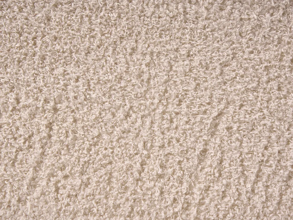 Ottoman Bed LORIENT Boucle Beige 160 x 200 cm (EU King Size)_1040259