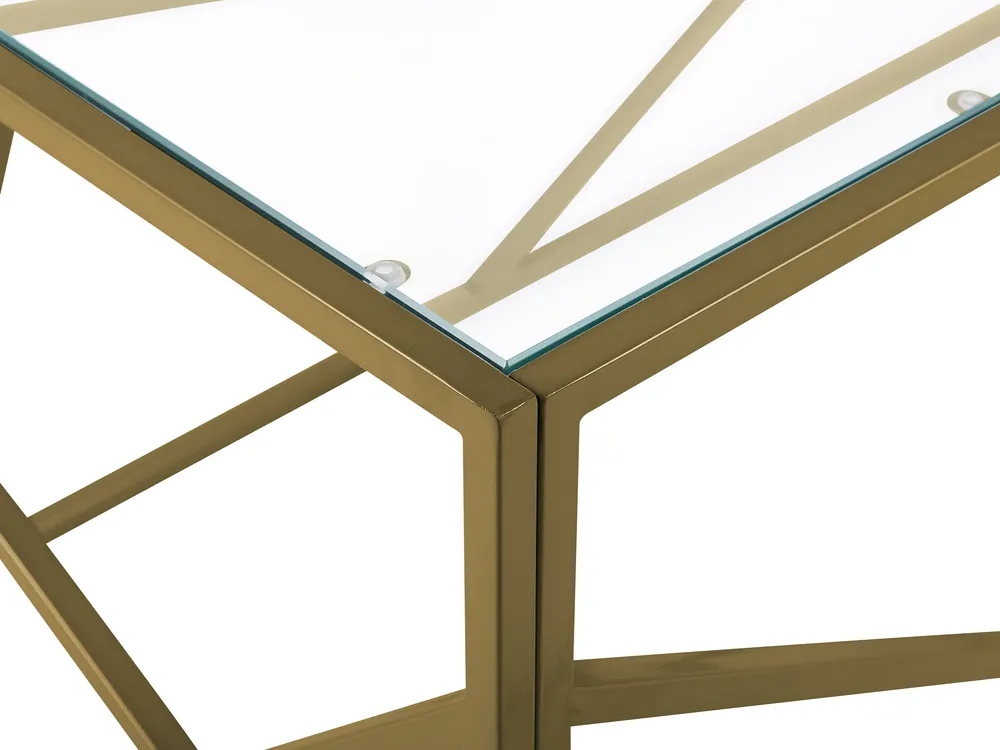 Couchtisch ORLAND Glas Gold_767893
