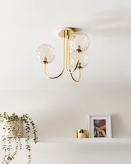 Deckenlampe ANADYR Glas Beige_943049