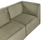 Modulsofa 3-Sitzer LEMVIG Cord Grün_875714
