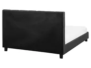 Vodna postelja LA ROCHELLE 160 x 200 cm Temno siva_844884