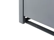 Mülltonnenbox 240 L PERISSA Metall Dunkelgrau_1073474