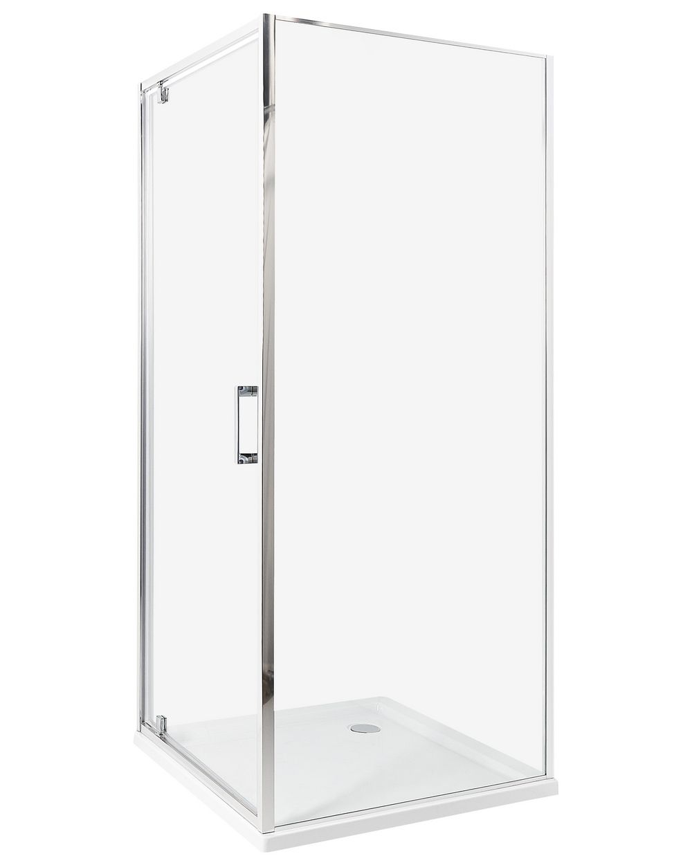 Shower Enclosure DARLI 800 x 800 x 1850 mm Silver