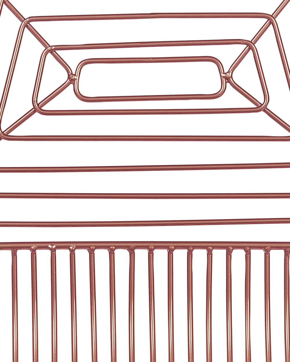 Esszimmerstuhl 2er Set BEATTY Metall Roségold_868402