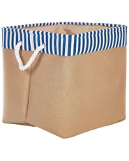 Aufbewahrungskorb 2er Set TUGUL Baumwolle Beige_849772